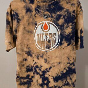 OILERS NHL TYE-DYE "HALL" MEN TEE